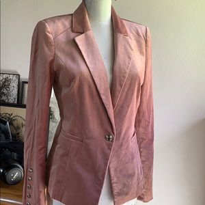 White House Black Market Velvet Blazer